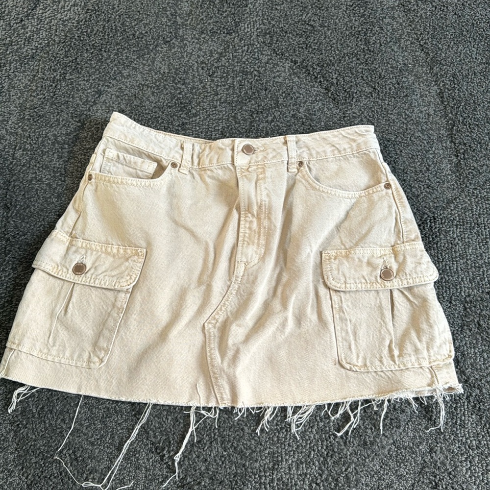 Zara cargo skirt